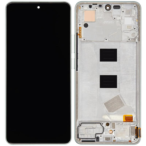 Reparación de pantalla OLED con marco para Xiaomi Redmi Note 13 4G en Guatemala.