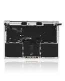 Tapa superior plateada usada de MacBook Pro 13" A2159 (2019) con batería y teclado ANSI US.