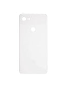 Tapa trasera blanca usada para Google Pixel 3, G013A, repuesto de vidrio para reparación.