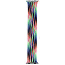 Correa Apple Watch Braided Solo Loop Pride Edition, trenzada multicolor, talla 9, para modelos de 44mm a 49mm.