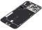 Compra una tapa trasera usada OEM para iPhone 16 Pro Max en Guatemala con placa de acero, carga inalámbrica NFC, MagSafe y flex de linterna.