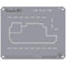 Plantilla Bumblebee (QS660) para Samsung Z Flip 3 marco medio Qianli en Guatemala disponibles en reparaciones de Samsung y tiendas de componentes para celulares.