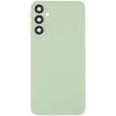 Tapa trasera verde lima para Samsung Galaxy A24 4G, con lente de cámara integrada, repuesto original.