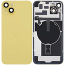 Tapa trasera con placa de acero y carga inalámbrica NFC para iPhone 14 Plus, disponible en Guatemala.
