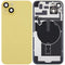 Tapa trasera con placa de acero y carga inalámbrica NFC para iPhone 14 Plus, disponible en Guatemala.