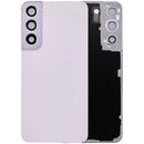 Tapa trasera Bora Purple para Samsung Galaxy S22 5G con lente de cámara integrada, ideal para reparación.