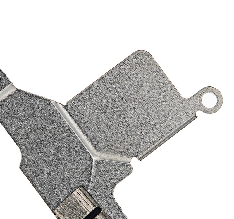 Soporte para cable flex de camara frontal en placa base para iPhone 8