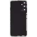 Tapa trasera negra para Samsung Galaxy A24 4G (A245) con orificio para cámara, repuesto Aftermarket Plus.
