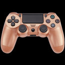 Control alámbrico DoubleShock 4 color bronce para PlayStation 4 con cable USB, listo para usar.