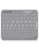 Stencil Bumblebee (QS534) para reparaciones de CPU Apple en Guatemala.