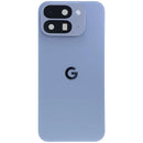 Tapa trasera original Google Pixel 10 Pro Fold Sterling, repuesto OEM para reparación de cristal trasero.