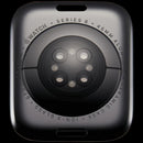 Tapa trasera Apple Watch Series 8, 45mm, GPS, aluminio negro espacial, pieza de repuesto.