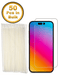 Mayorista de vidrios templados transparentes Premium para iPhone 14 Pro en Guatemala, pack de 50 unidades.