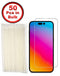 Vidrio templado transparente para iPhone 14 Pro en pack de 50 unidades en Guatemala.
