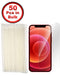 Protector de pantalla de vidrio templado transparente para iPhone 12 Pro Max, pack de 50 unidades, al mayor en Guatemala.