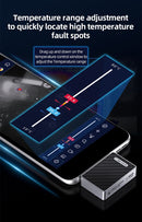 Compra la cámara térmica infrarroja QianLi Fire Eye Pro (256F) en Guatemala al mejor precio en distribuidores autorizados.