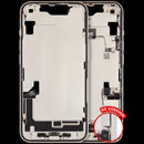 Carcasa media con puerto de carga flex y piezas pequenas iPhone 14 (US Version) (Starlight)