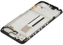 Pantalla LCD refurbished negra con marco para Xiaomi Redmi Note 12S, ideal repuesto para display dañado.