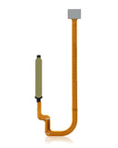 Sensor de huella flex Champagne Gold para Xiaomi Redmi Note 9S, repuesto para lector de huellas dañado.