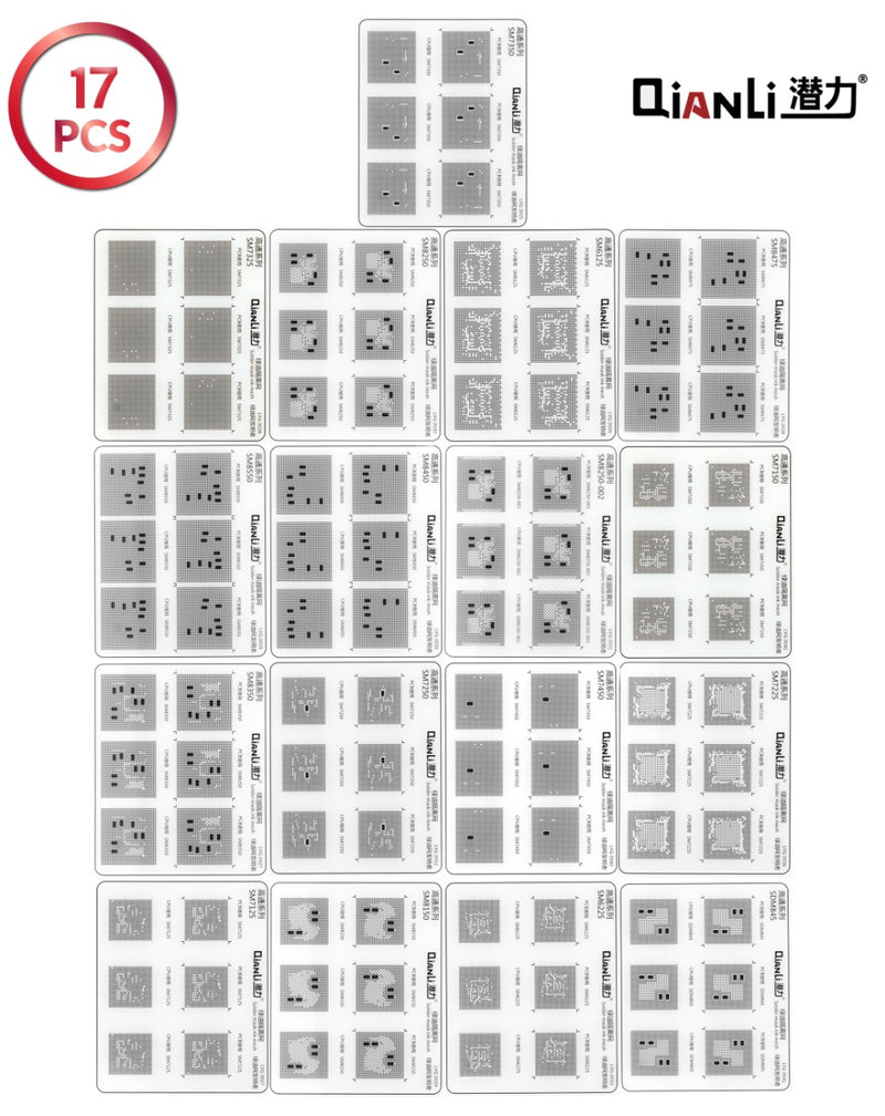 Almohadilla de máscara de soldadura QianLi Qualcomm Series para reparaciones en Guatemala.