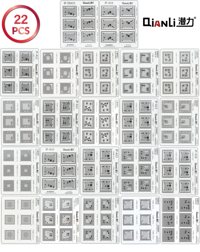 Encuentra la Almohadilla de máscara de soldadura QianLi Serie Signature en Guatemala para reparaciones de componentes con la mejor calidad y variedad de modelos.