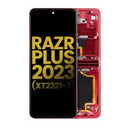 Reparación de pantalla OLED principal con marco para Motorola Moto Razr Plus / Razr 40 Ultra en Guatemala.