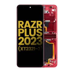 Reparación de pantalla OLED principal con marco para Motorola Moto Razr Plus / Razr 40 Ultra en Guatemala.