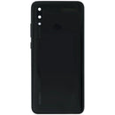Tapa trasera negra para Huawei P Smart 2019 (POT-LX1/FIG-LX1), repuesto original para reparación.