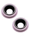 Lente para camara trasera con soporte y bisel para iPhone 13 / 13 Mini (Rosa) (Zafiro Real / Premium)