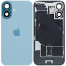Tapa trasera iPhone 16 Service Pack color teal con MagSafe, NFC, carga inalámbrica, flex de linterna, A3286.
