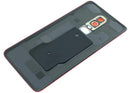 Tapa trasera de vidrio roja original OnePlus 6 con lente de cámara, ideal para reparación de modelos A6000 y A6003.