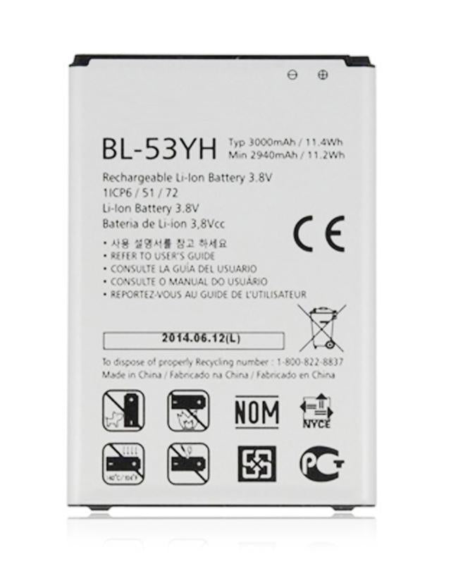 Encuentra la batería original LG G3 (BL-53YH) en Guatemala para reparaciones de calidad en talleres autorizados.