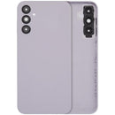 Tapa trasera plateada para Samsung Galaxy A14 5G (A146) con lente de cámara, repuesto Aftermarket Plus.