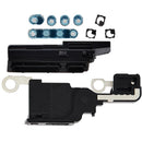 Malla de altavoz / micrófono compatible para iPhone 16 Pro (Negro) (Paquete de 10)