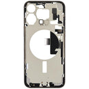 Carcasa con puerto de carga flex y piezas pequenas iPhone 15 Pro Max (US Version) (Blanco Titanium)