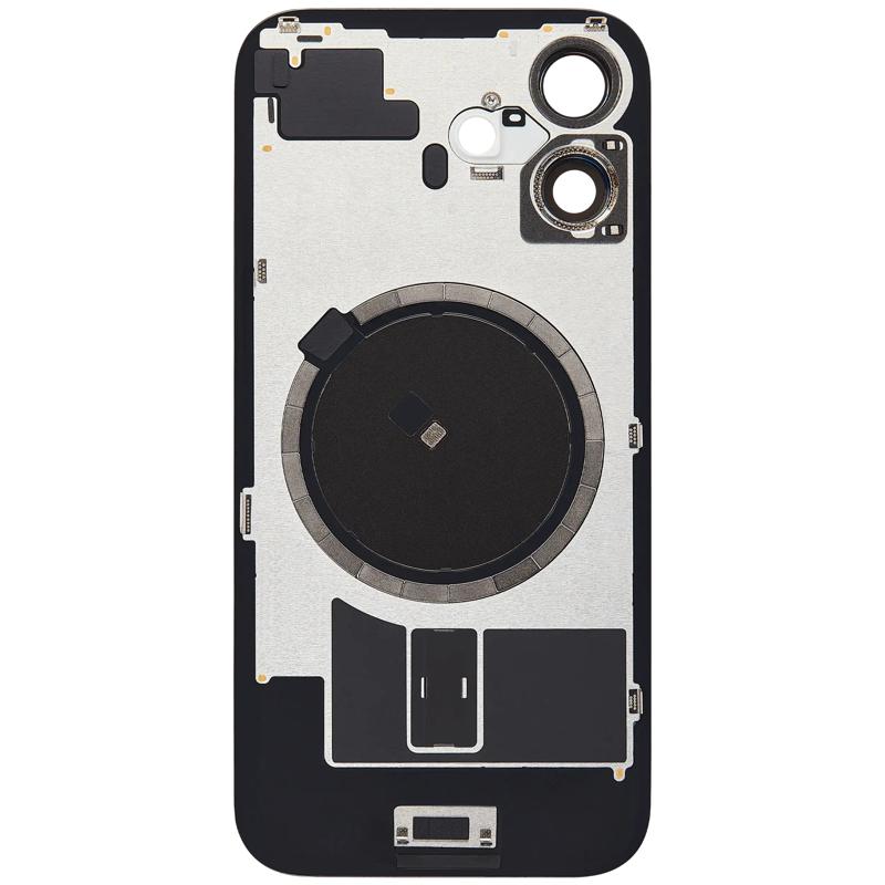 Compra la tapa trasera con placa de acero y MagSafe preinstalado para iPhone 16 en Guatemala.
