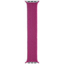 Correa trenzada Solo Loop magenta para Apple Watch, talla 6. Banda elástica compatible con cajas de 44mm, 45mm, 46mm y 49mm.
