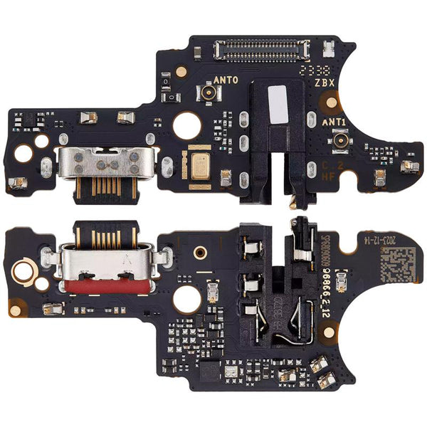 Puerto de carga compatible para Motorola Moto G54 (XT2343 / 2023) disponible en Guatemala, ideal para reparaciones en talleres y mayoristas de componentes originales de Motorola.