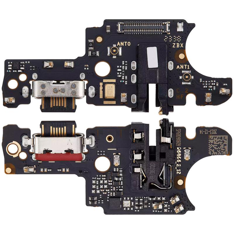 Puerto de carga compatible para Motorola Moto G54 (XT2343 / 2023) disponible en Guatemala, ideal para reparaciones en talleres y mayoristas de componentes originales de Motorola.