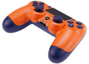 Mando PlayStation 4 Sunset Orange con cable, vibración DualShock 4, ideal para gaming y repuesto.