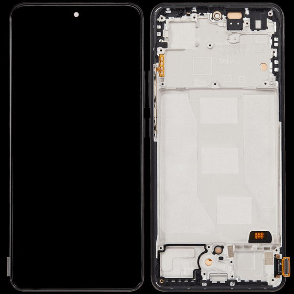 Reparación de pantalla con marco Xiaomi Redmi Note 14 5G (incell) en Guatemala.