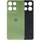 Tapa trasera verde Iguana original para Motorola Moto G15 (XT2521), ideal para repuesto o reparación.