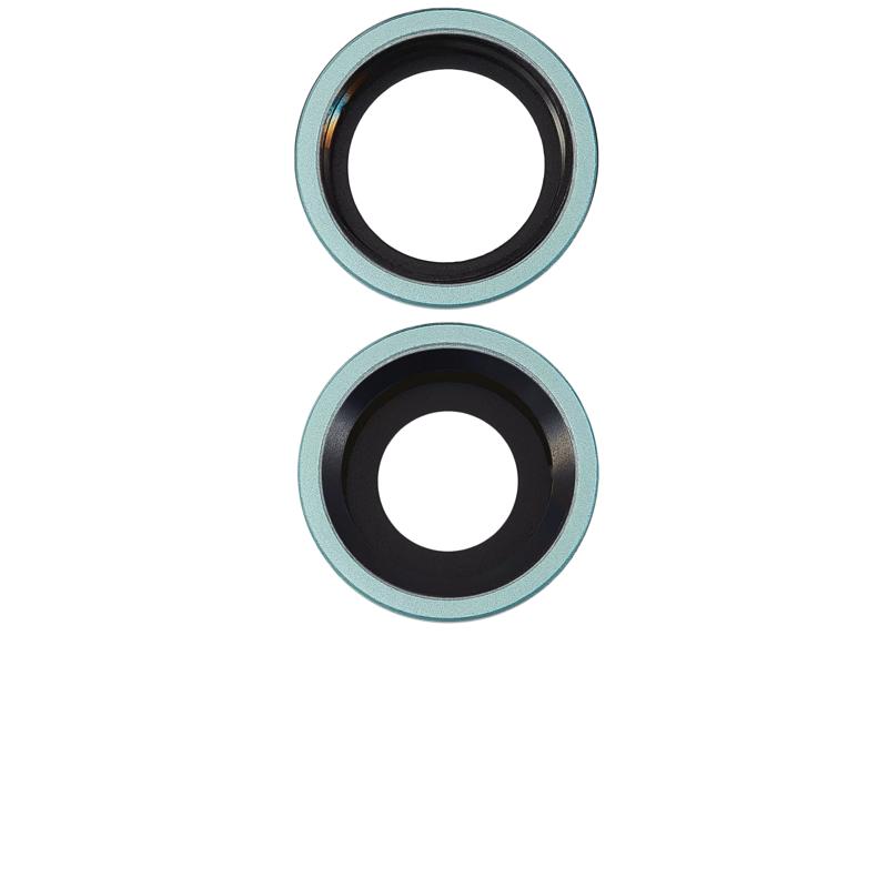 Reparación de lente de cámara trasera con soporte y bisel para iPhone 11 en Guatemala.