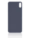 Tapa trasera con adhesivo 3M para iPhone XS Max (Orificio grande para camara) (Gris Espacial)