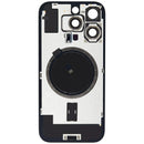 Reparación de tapa trasera con MagSafe, NFC y Flashlight Flex para iPhone 16 Pro en Guatemala.