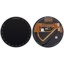 Pantalla OLED Garmin Approach S70 47mm negra, repuesto para reparación de display LCD de reloj GPS.