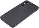 Tapa trasera negra para Samsung Galaxy A14 5G (A146) con lente de cámara, repuesto aftermarket.