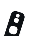 Lente de camara trasera con bisel para Samsung Galaxy S10E (Rosa Flamenco)