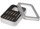 Set de 12 puntas de cautín C210 tipo cuchilla con cable flex para soldadura de precisión.