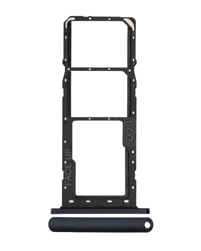Bandeja doble de tarjeta SIM para Motorola Moto E6S en Guatemala, disponible en color azul pavo real.